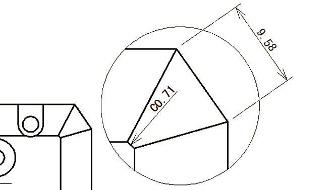 部分拡大図を簡単作図